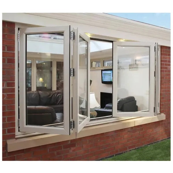 Aluminum BiFolding Window 96"W x 48" Center Opening