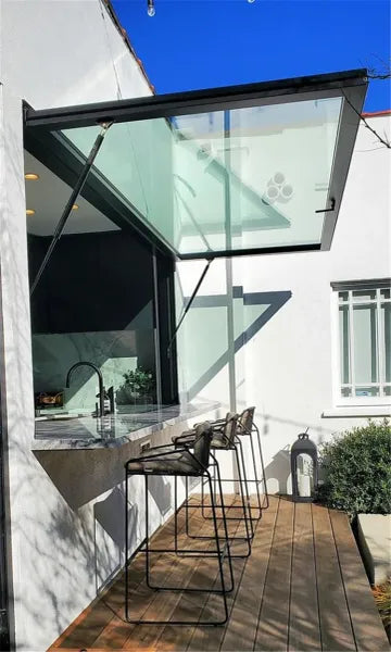 Awning Pass Through Window 72"W x 42"H