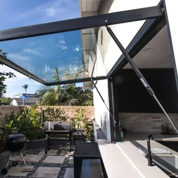 Awning Pass Through Window 96"W x 36"H